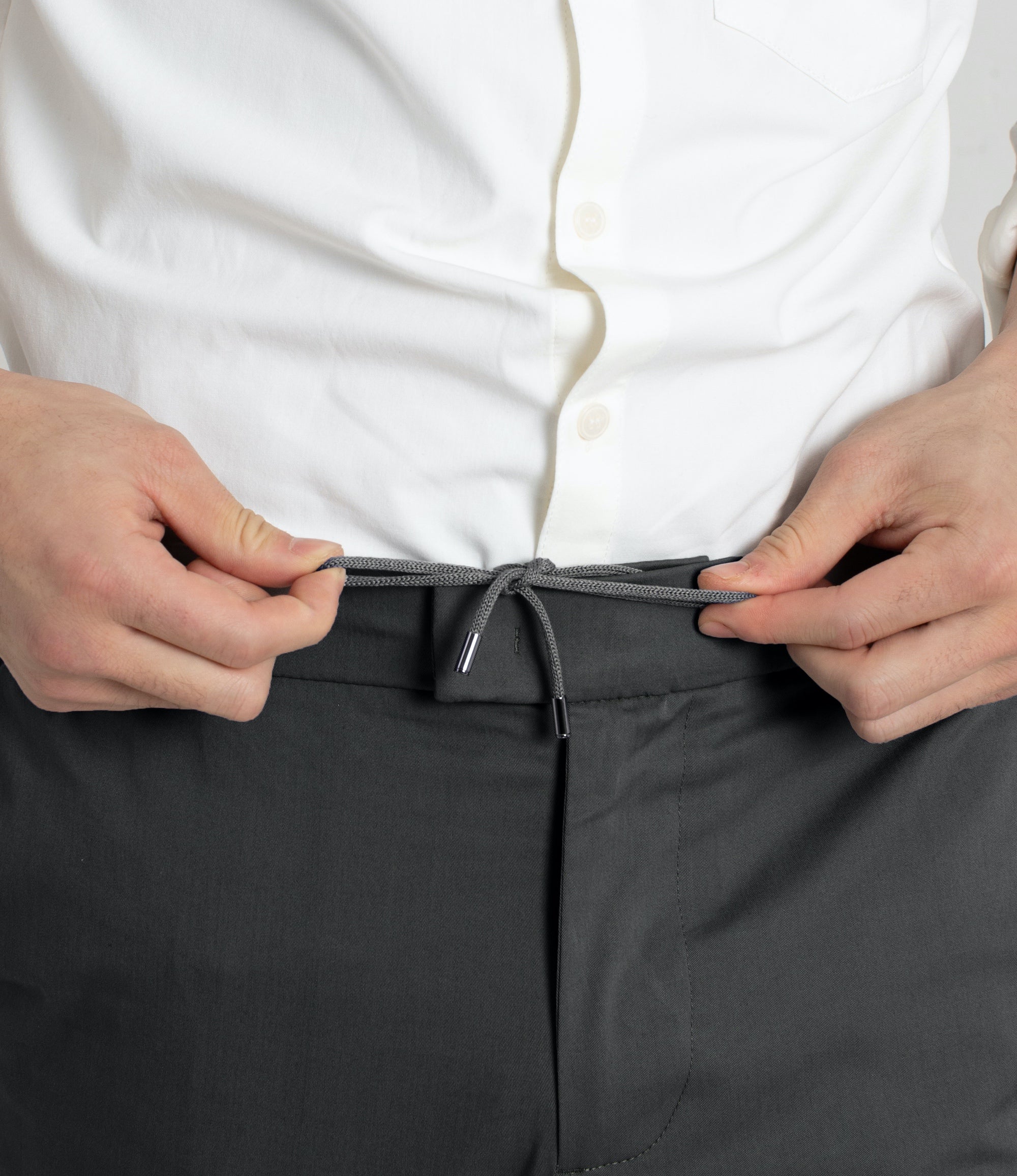 The 24 Trouser || Slate-Grey | Stretch Cotton - Image 7