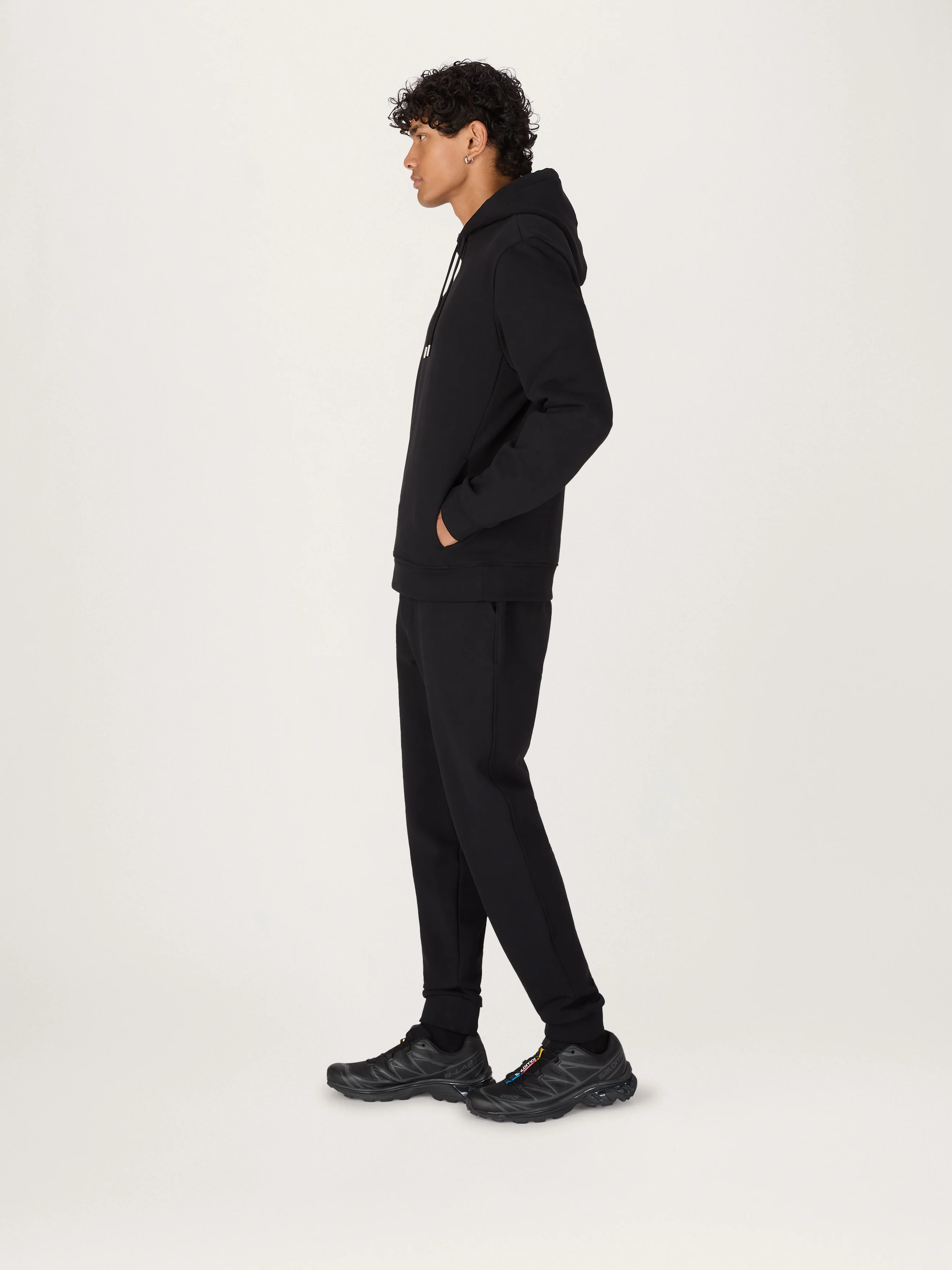 The Icon Hoodie || Black | Organic Cotton - Image 4